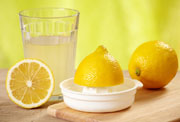 Сок лимона и сода